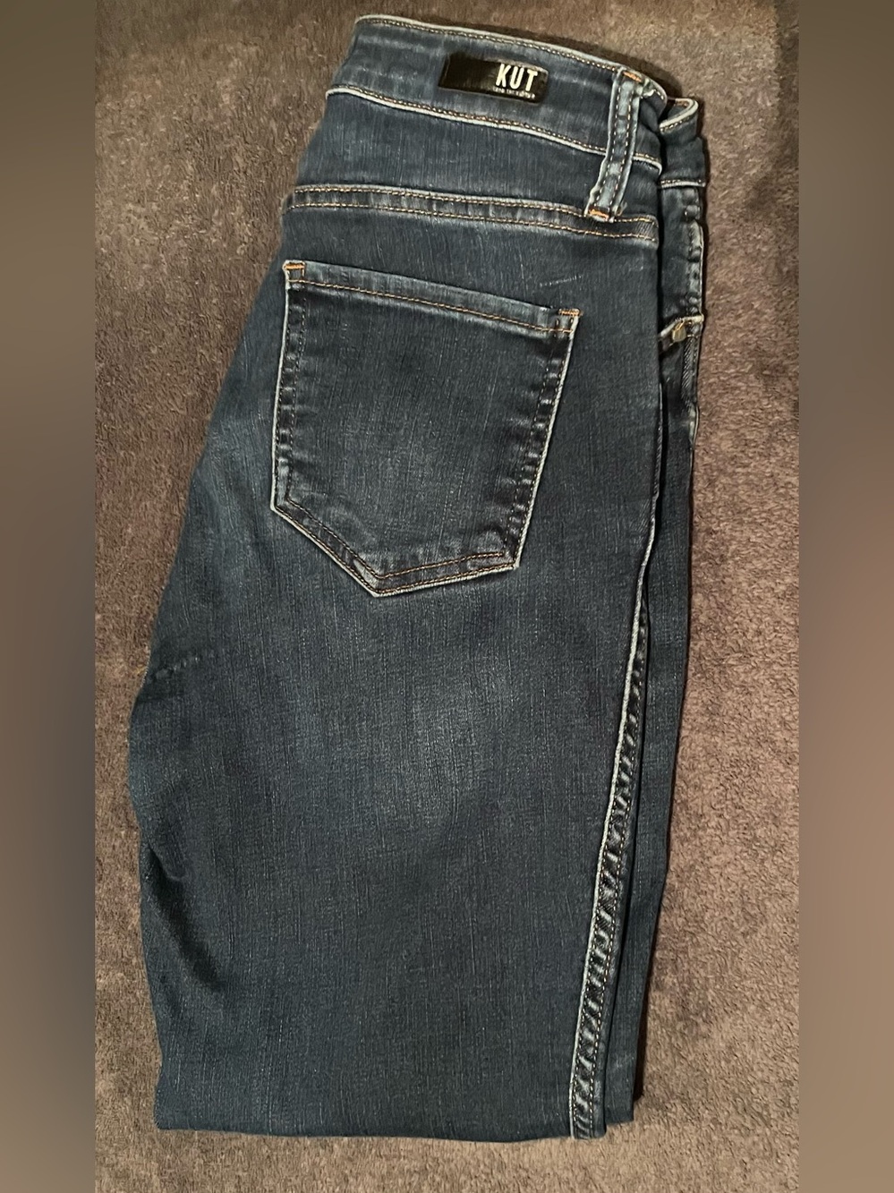 Kut from the Kloth Women’s Dark Blue Skinny Jeans - 6